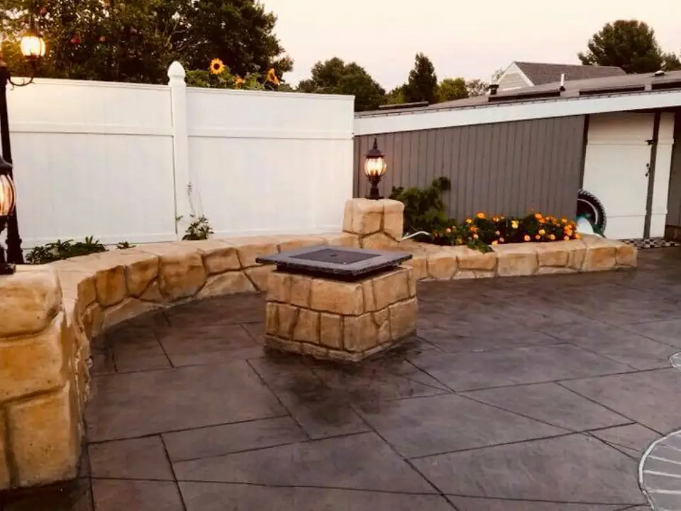 Concrete patios